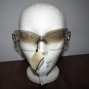 Gradient Silver Frameless Sunglasses - NEW